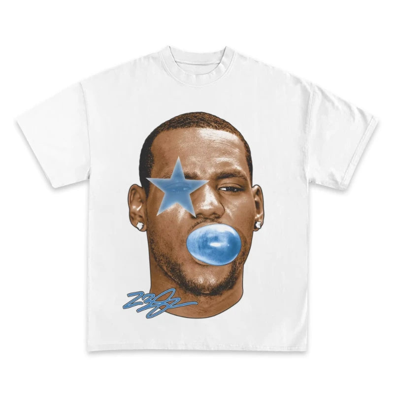 T-Shirt LeBron James — Streetwear Vintage Basket-Ball