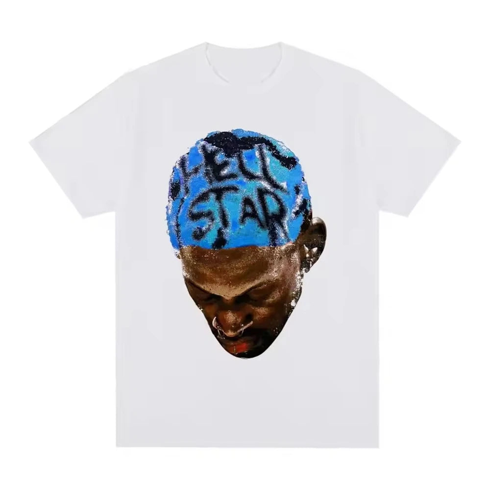 T-Shirt Dennis Rodman Vintage — Hip Hop Streetwear Unisexe