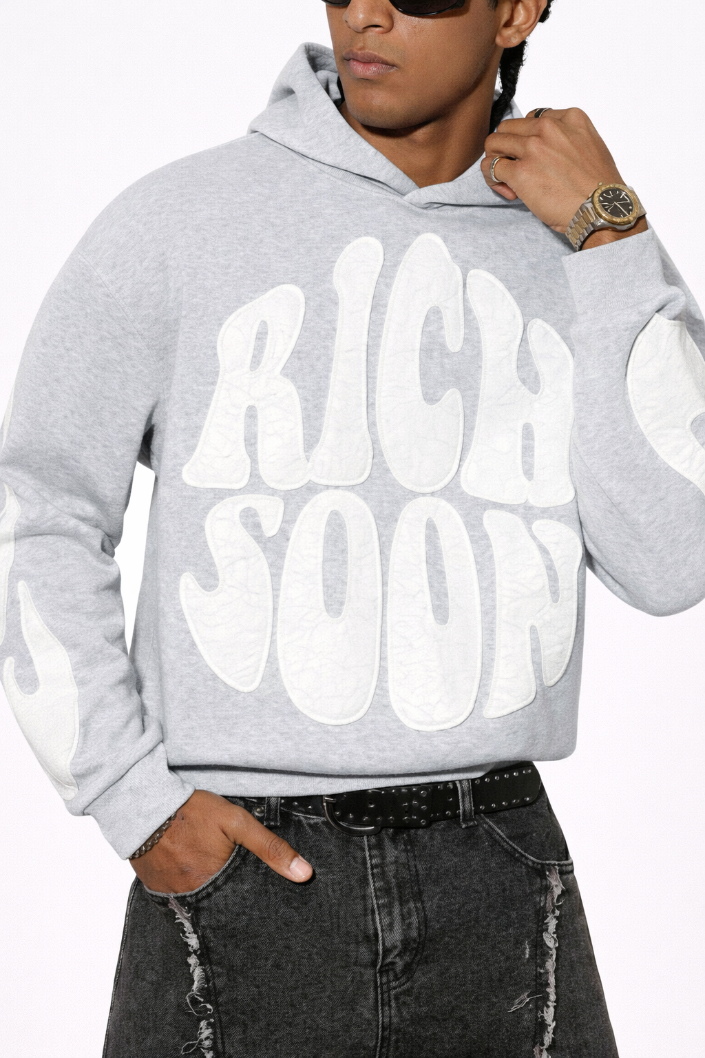 Sweat-shirt à capuche casual PAVTROS