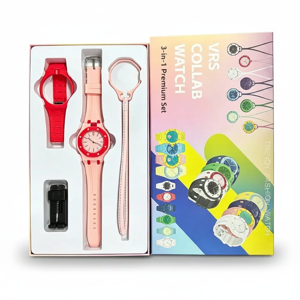 Montre Quartz Silicone – Bracelet Sport Fashion
