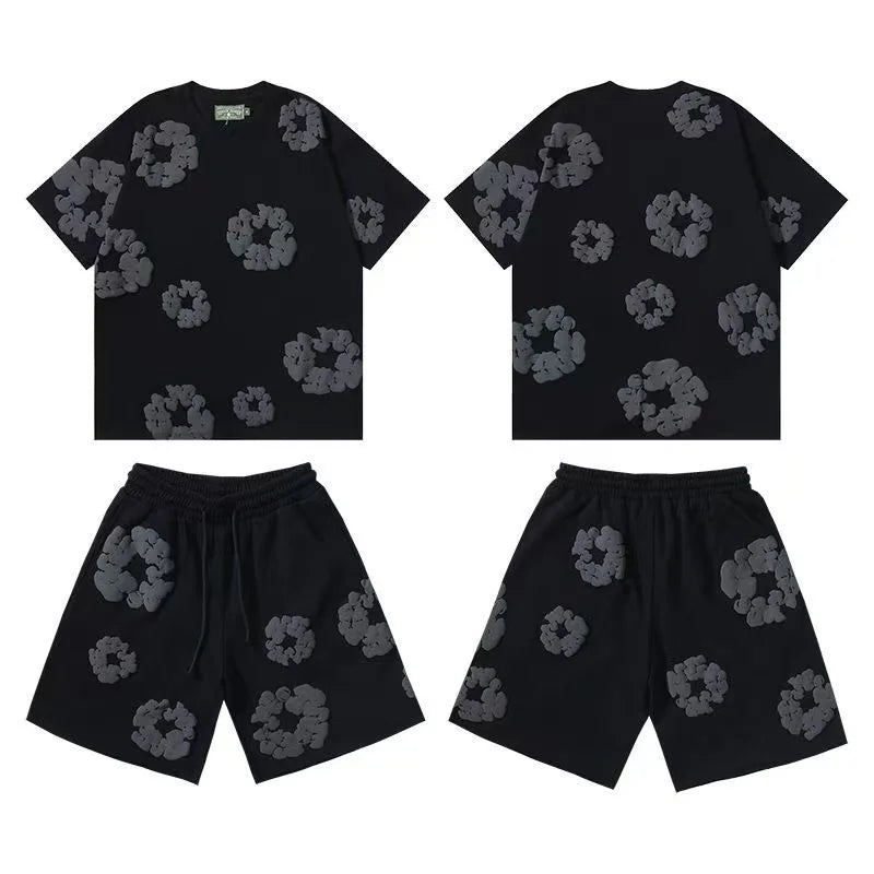 Ensemble DENIM TEARS T-shirt + Short — Streetwear Été
