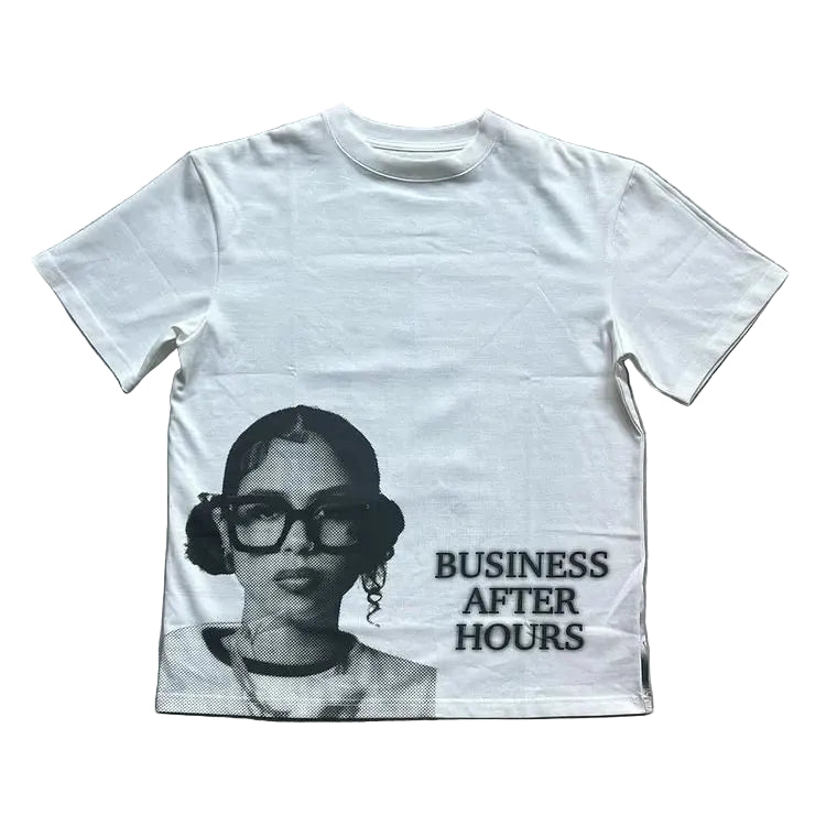 T-shirt Y2k Imprimé "Buisness after hours"