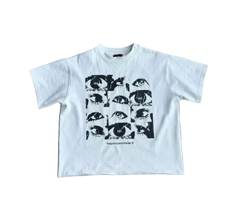 T-shirt Harajuku Couple Imprimé — Y2K Streetwear Oversize
