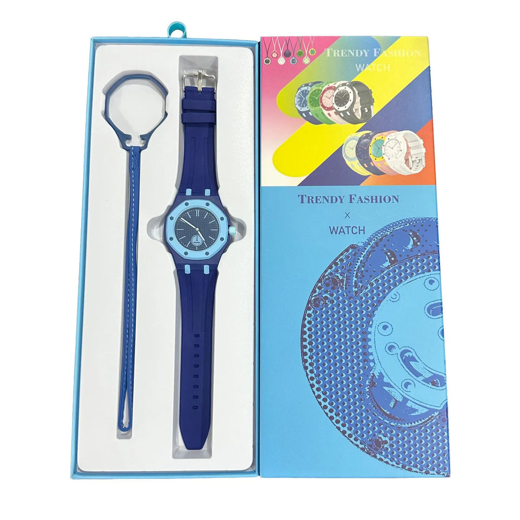 Montre Quartz Silicone – Bracelet Sport Fashion
