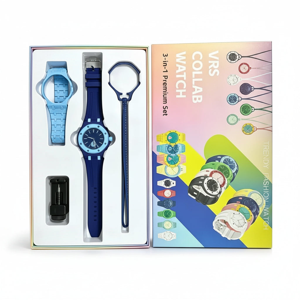 Montre Quartz Silicone – Bracelet Sport Fashion