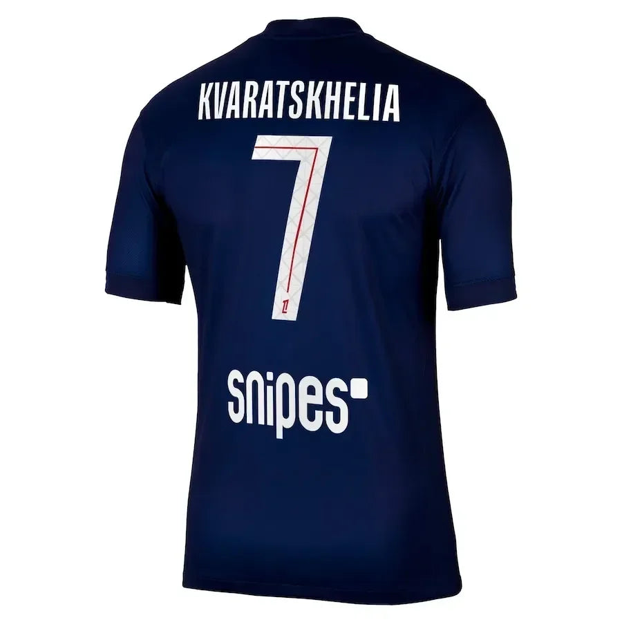 Maillot PSG Floqué(Dembele,Doué,Kvaratskheila)