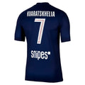 Maillot PSG Floqué(Dembele,Doué,Kvaratskheila)