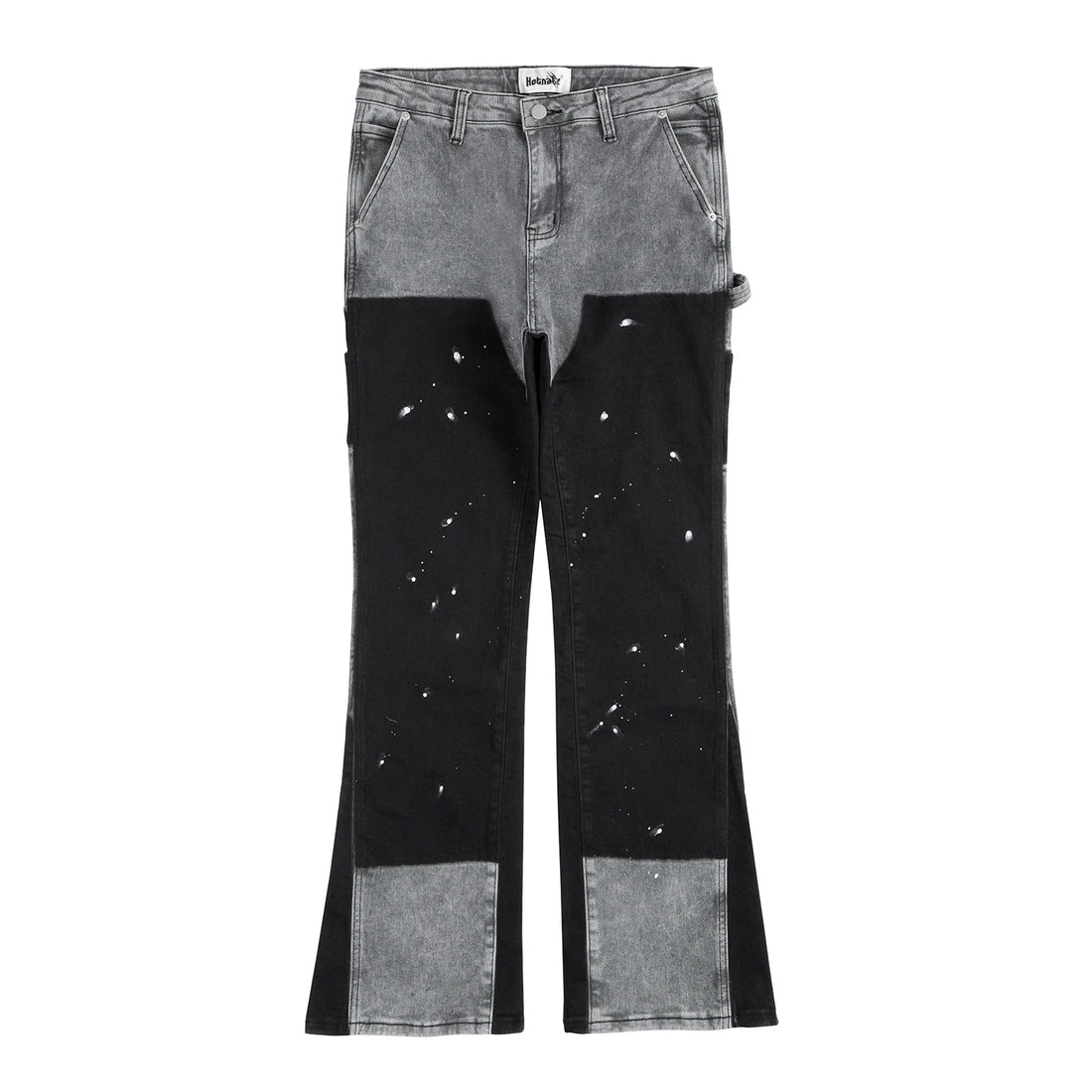 Jean Flare Slim PATCHWORK