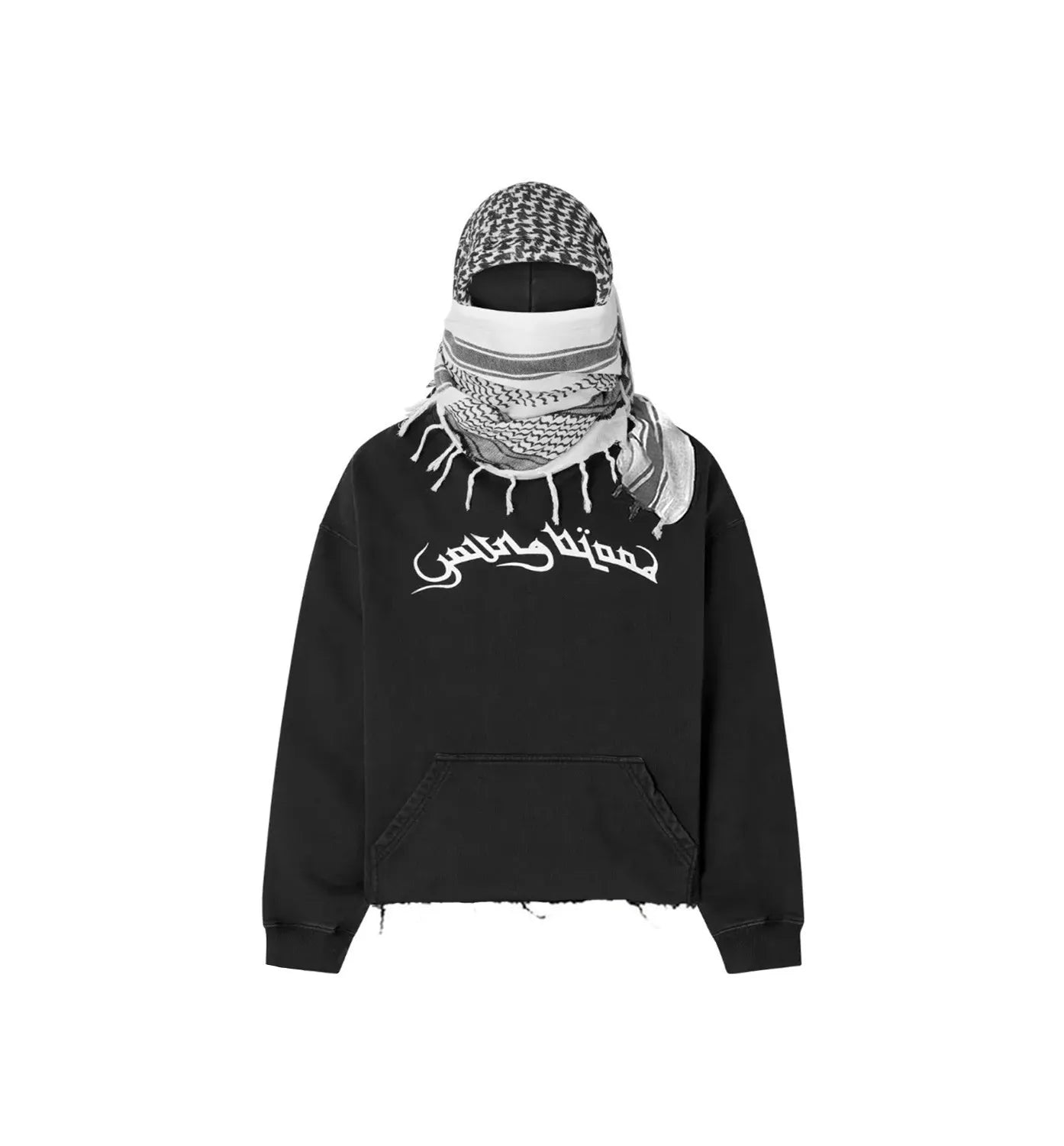 Sweat Bandana Brodé Arabic Style — Streetwear Urban Oversize