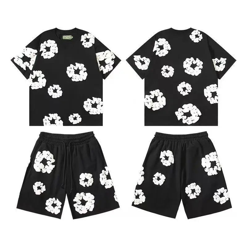 Ensemble DENIM TEARS T-shirt + Short — Streetwear Été