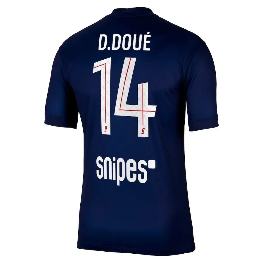Maillot PSG Floqué(Dembele,Doué,Kvaratskheila)