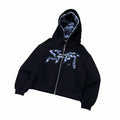 Camo Double Hooded Zip-Up