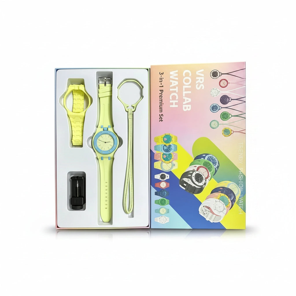 Montre Quartz Silicone – Bracelet Sport Fashion