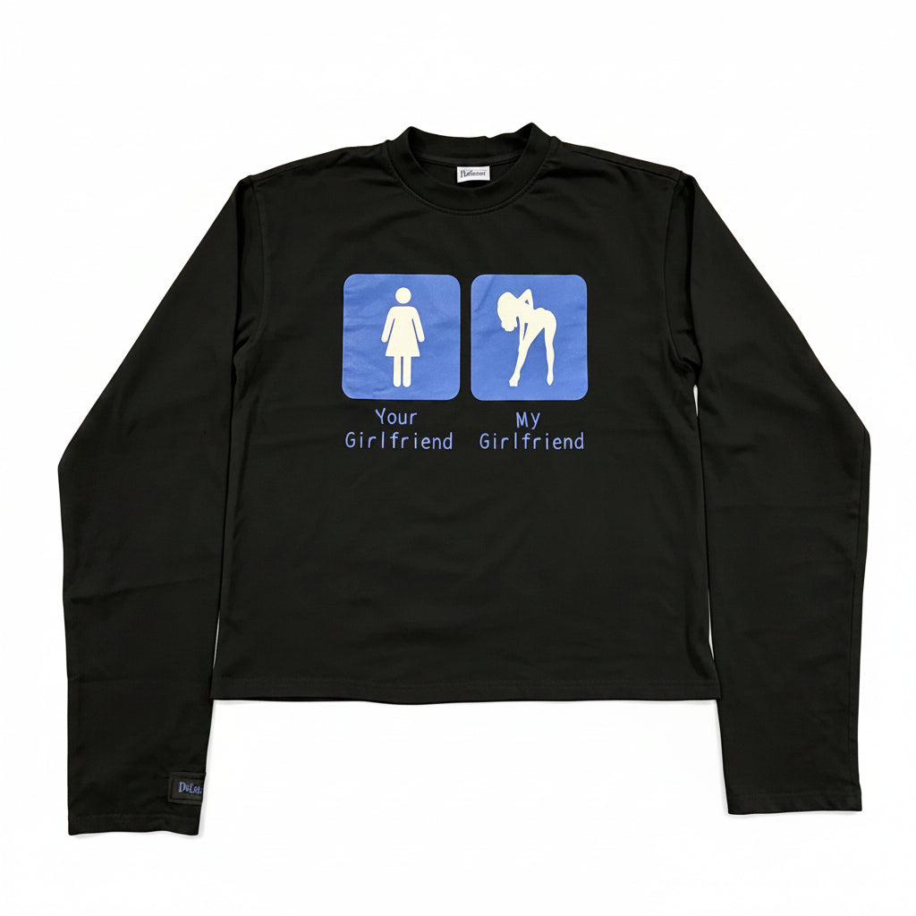 Longsleeve "Your girlfriendVSMy girlfriend"