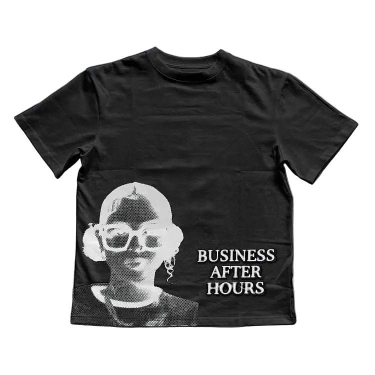 T-shirt Y2k Imprimé "Buisness after hours"