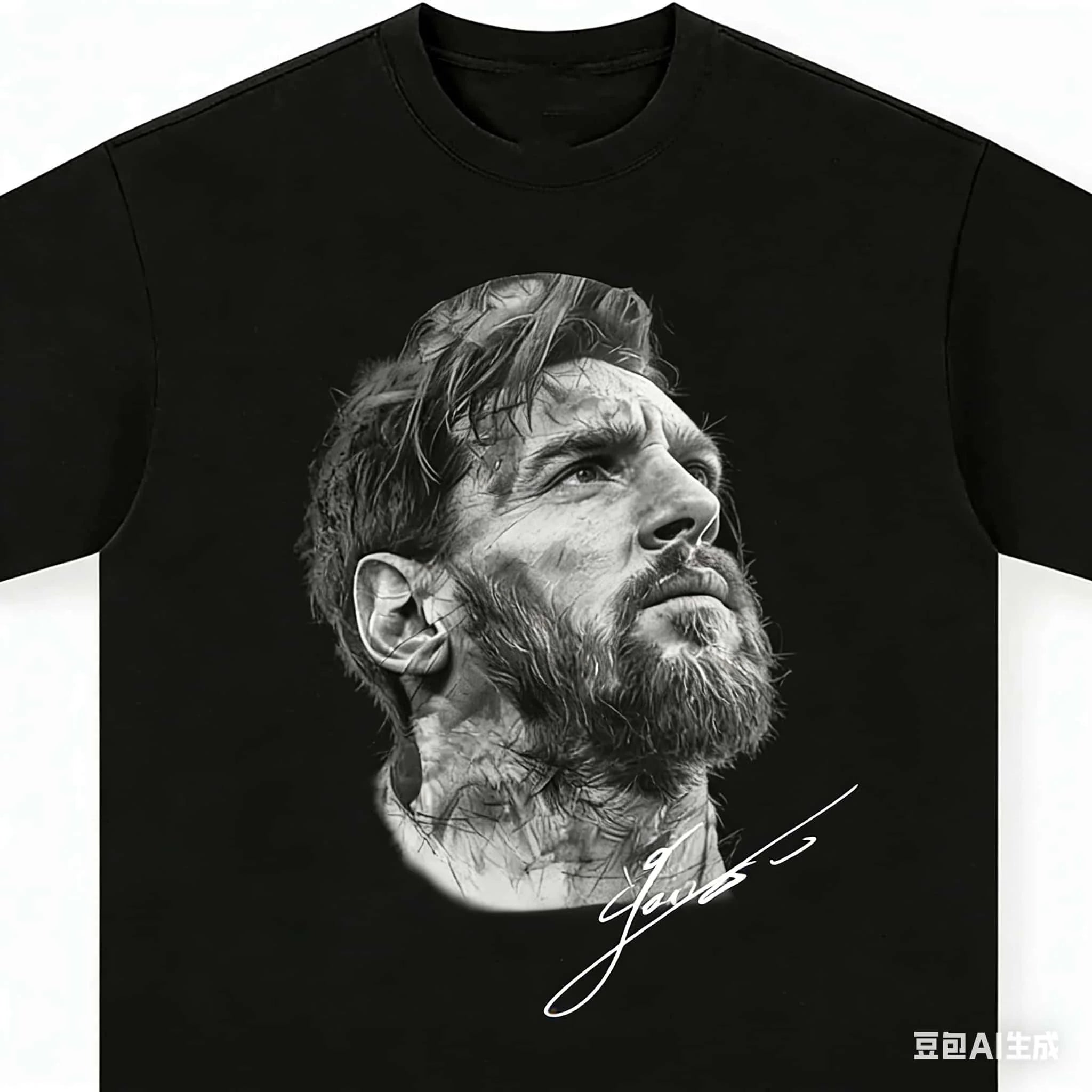 T-Shirt Messi Face