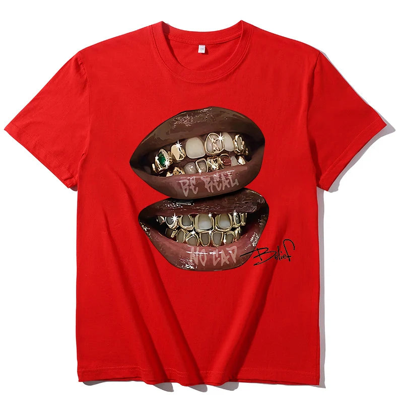 T-Shirt Double Bouche Grillz