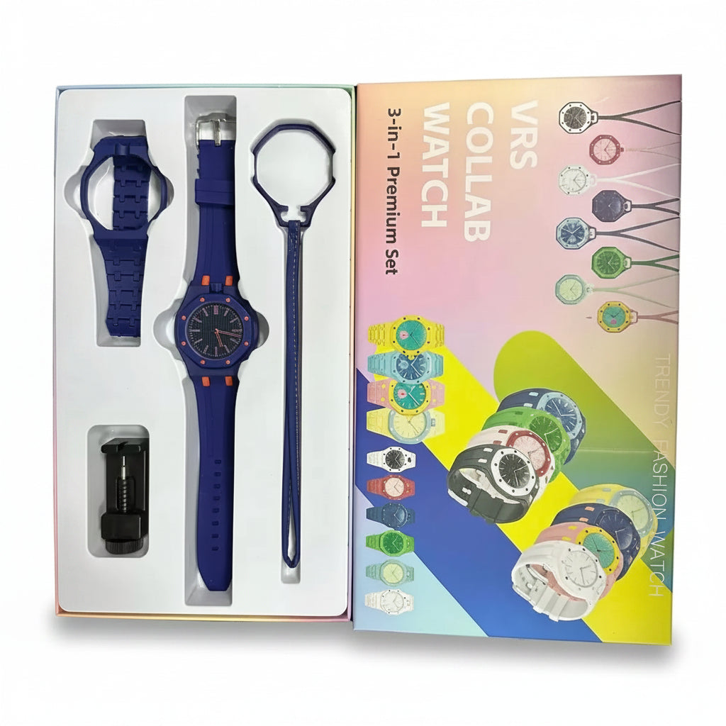 Montre Quartz Silicone – Bracelet Sport Fashion