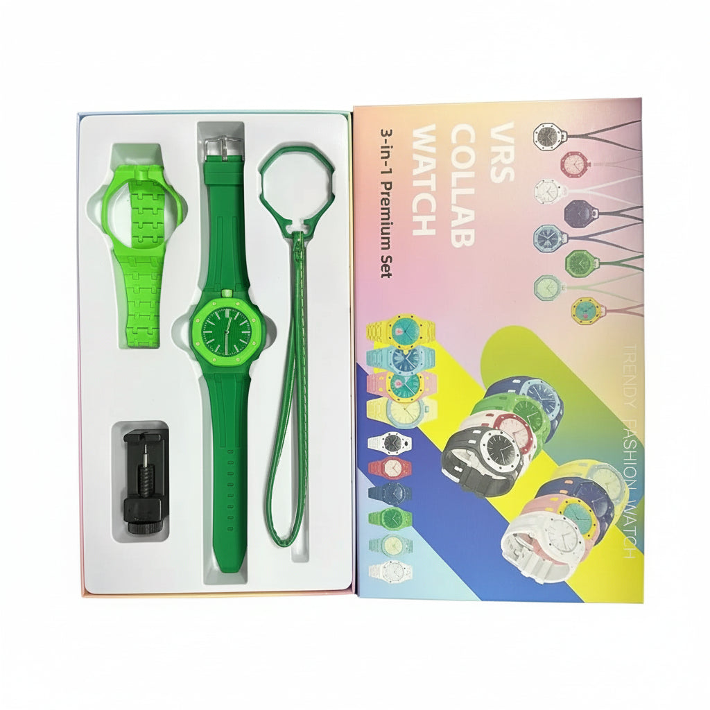 Montre Quartz Silicone – Bracelet Sport Fashion
