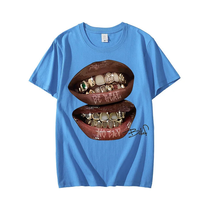 T-Shirt Double Bouche Grillz
