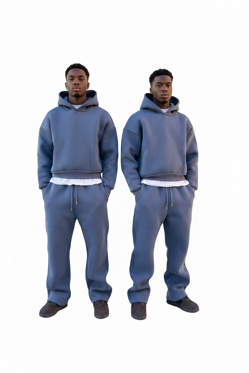 Ensemble Couple Sweat 2 Pièces — Jogging Streetwear Automne