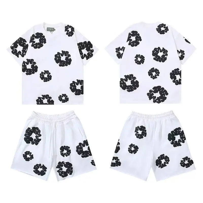 Ensemble DENIM TEARS T-shirt + Short — Streetwear Été
