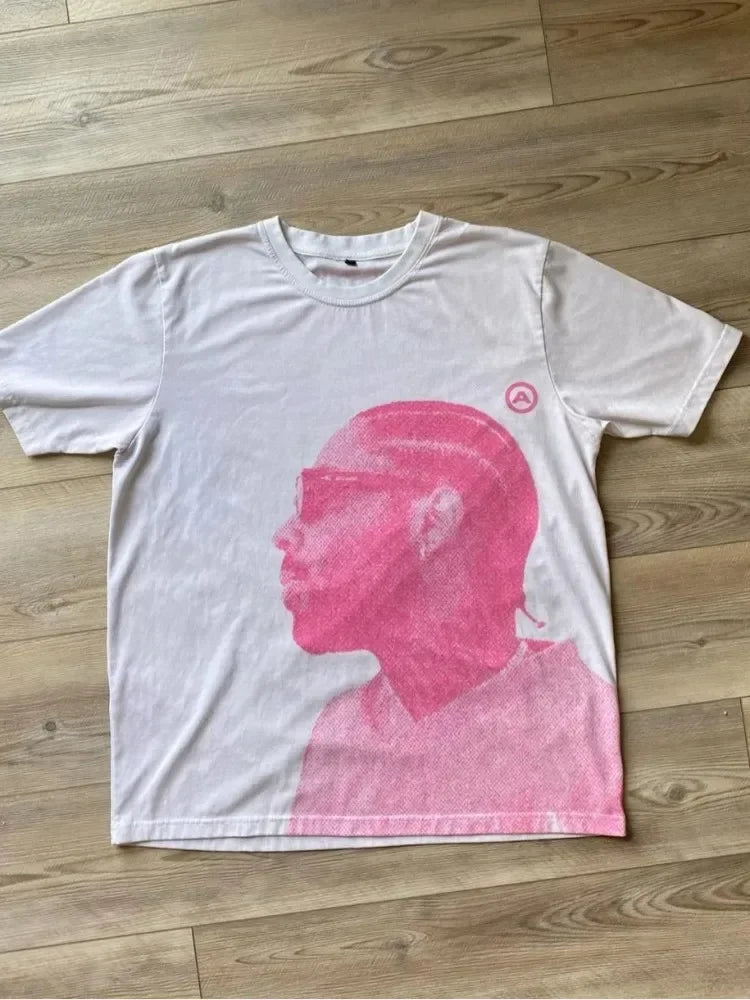 T-shirt Vintage Y2K Hip-Hop Surdimensionné — Streetwear Graphique