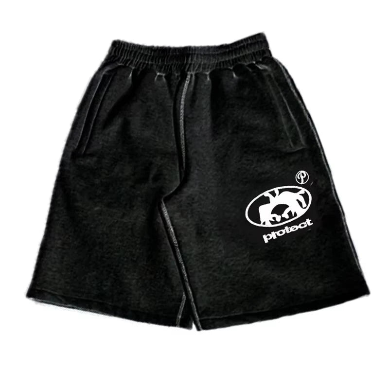 Shorts Cargo Homme Y2K Hip-Hop — Style Urbain Été 2026