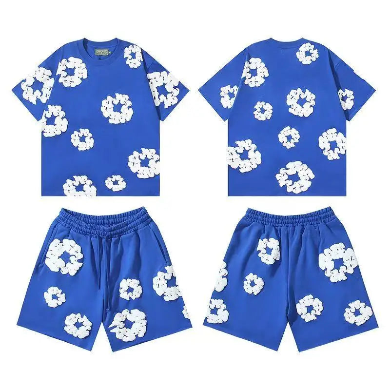 Ensemble DENIM TEARS T-shirt + Short — Streetwear Été