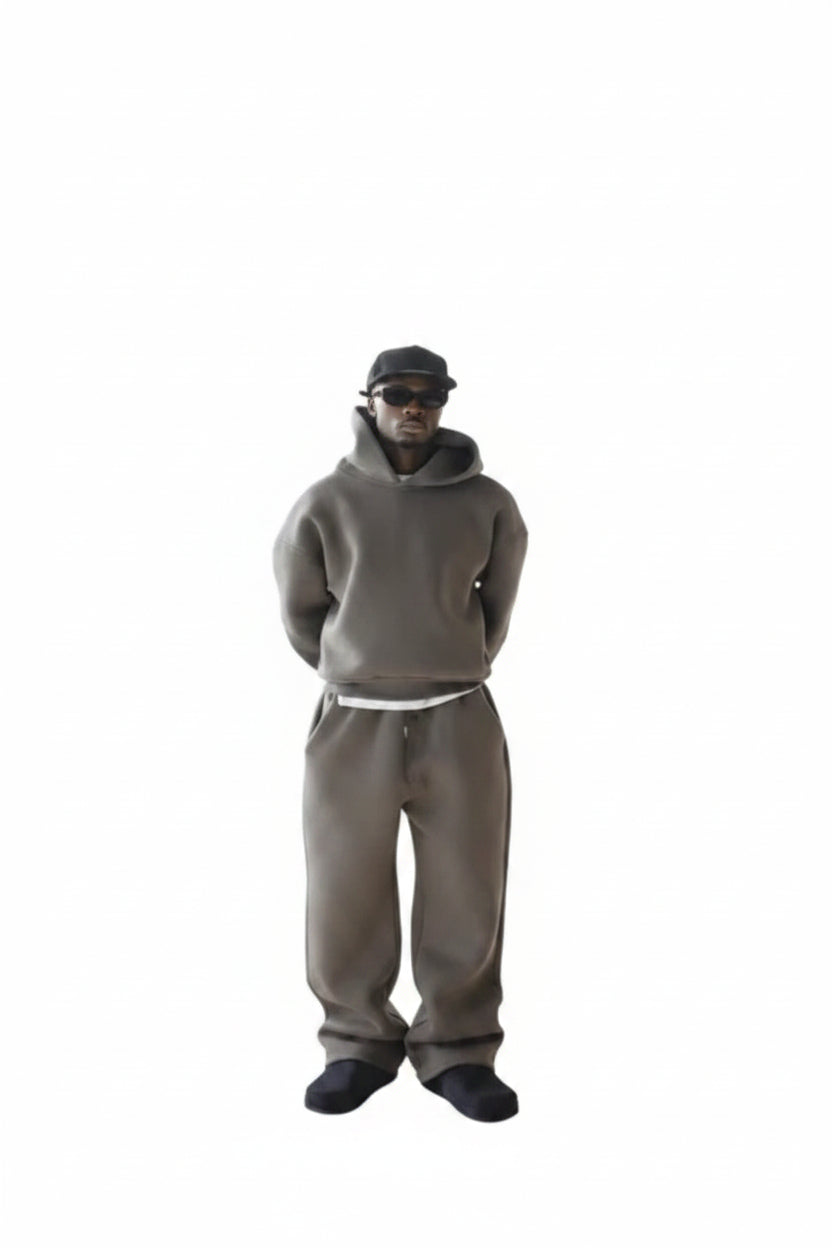 Ensemble Couple Sweat 2 Pièces — Jogging Streetwear Automne