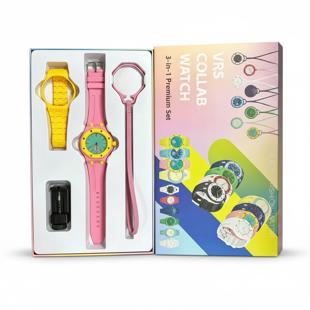Montre Quartz Silicone – Bracelet Sport Fashion