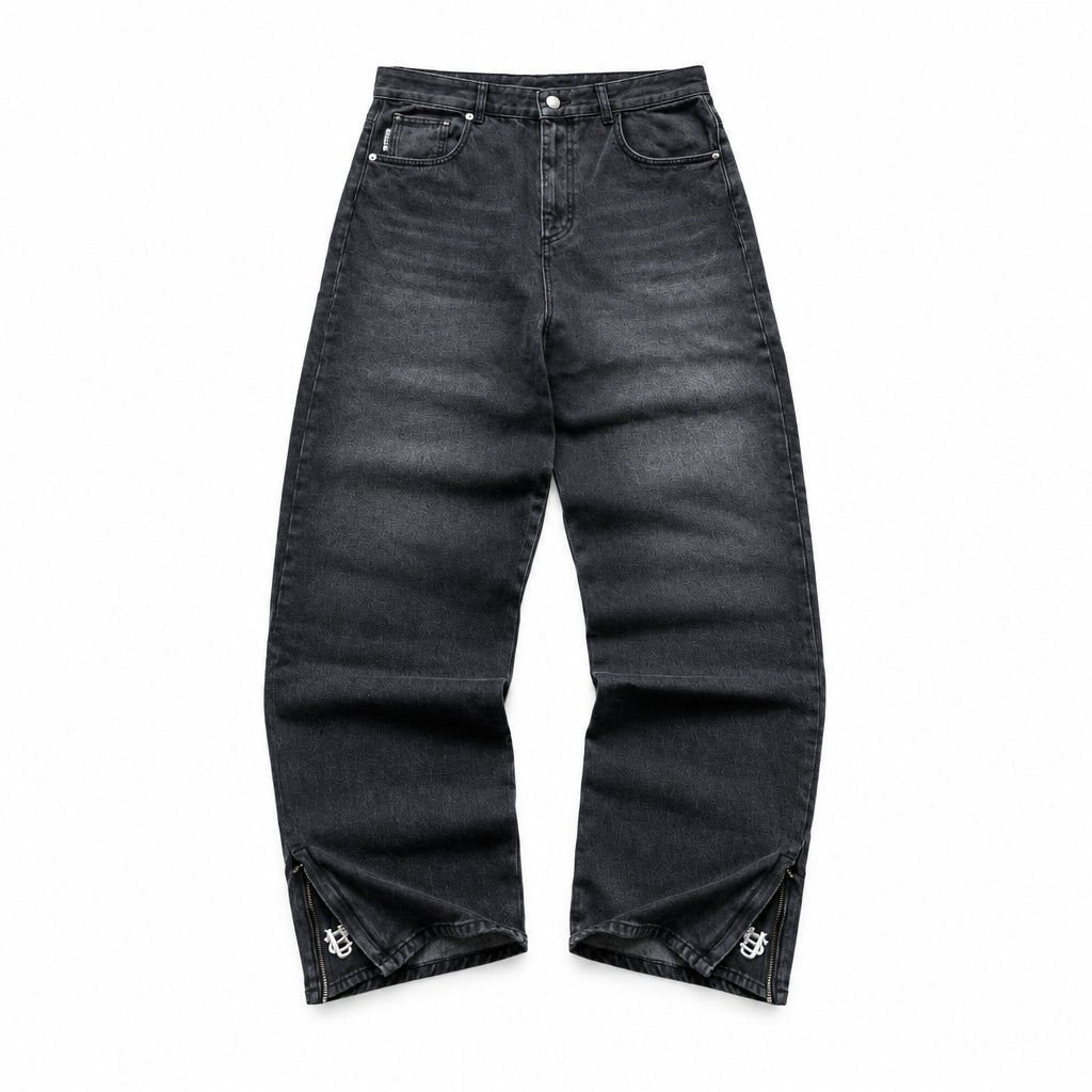 Jean Baggy Flare GOLD COIN