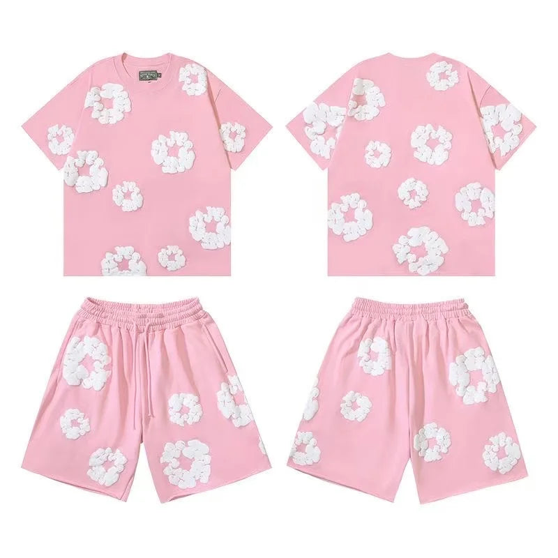 Ensemble DENIM TEARS T-shirt + Short — Streetwear Été