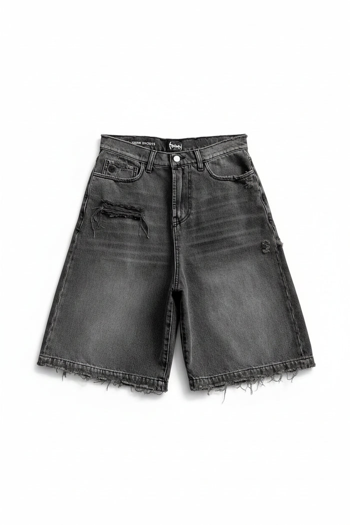 Short Denim Délavé DISTRESS