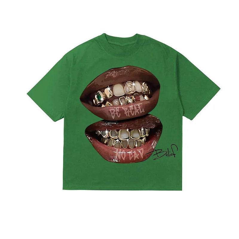 T-Shirt Double Bouche Grillz