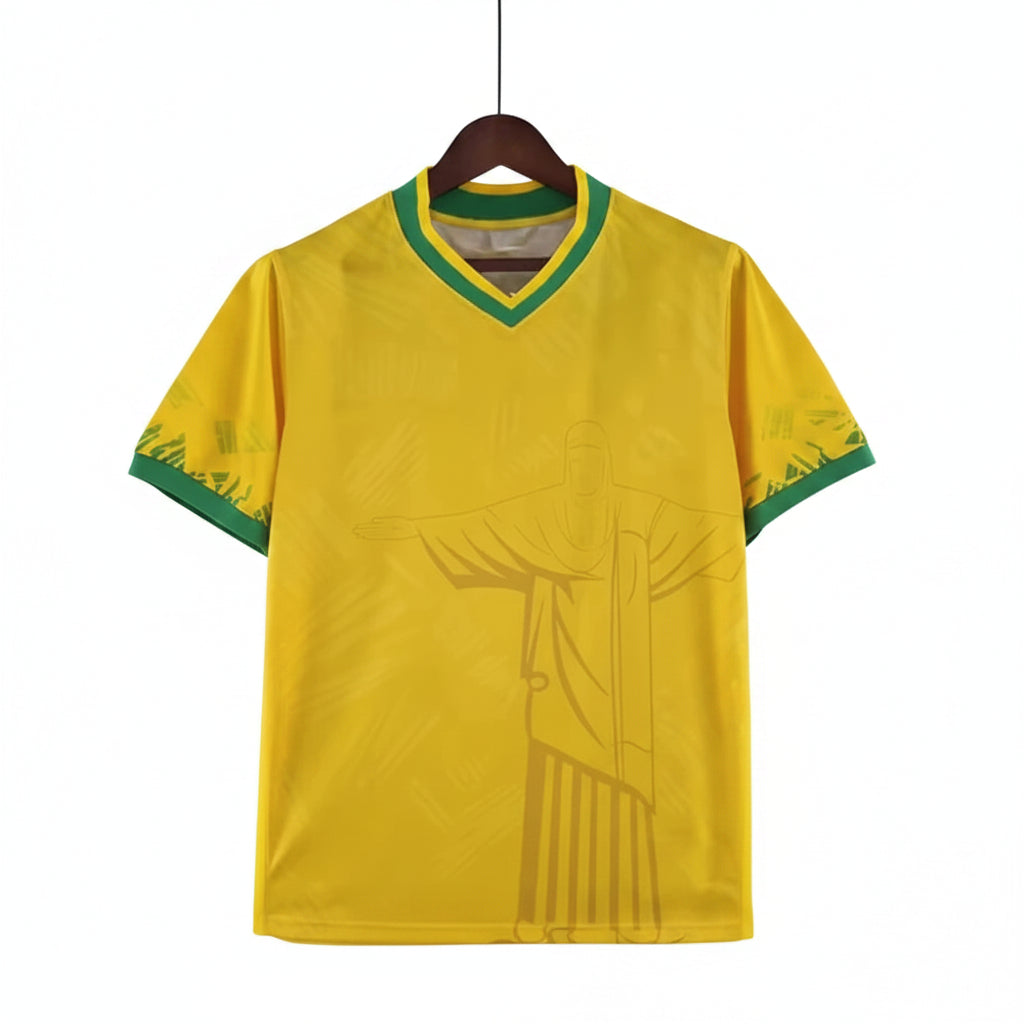 T-shirt Football Jesus Brazil