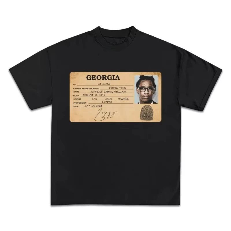 T-Shirt Who's Young Thug