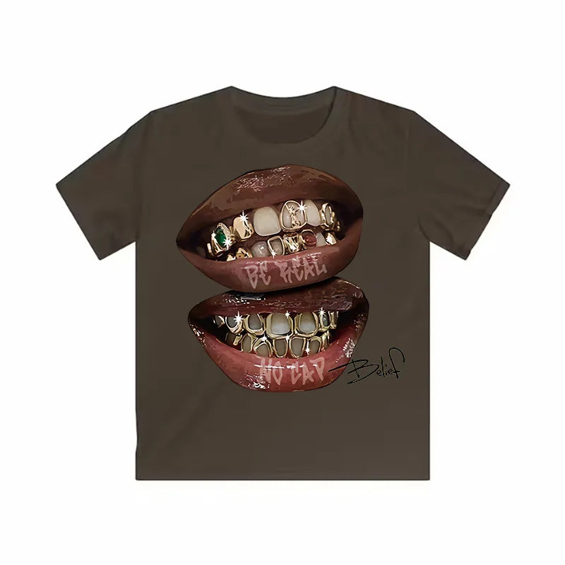 T-Shirt Double Bouche Grillz