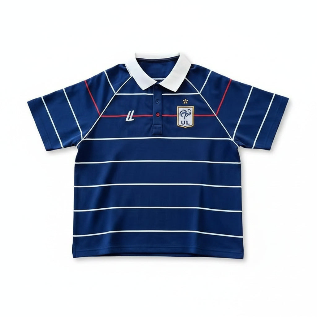 Polo FRANCE Y2K Brodé