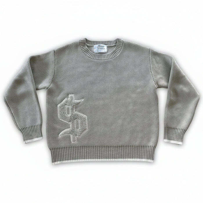 Pull Brodé Boxy Old Money