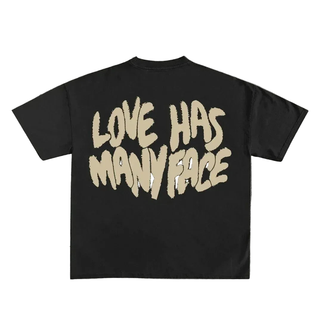 T-shirt Y2K Money Style Imprimé — Streetwear Oversize