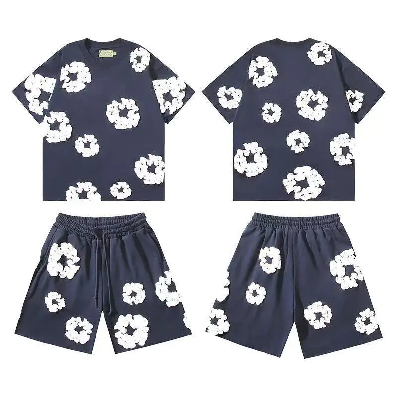 Ensemble DENIM TEARS T-shirt + Short — Streetwear Été