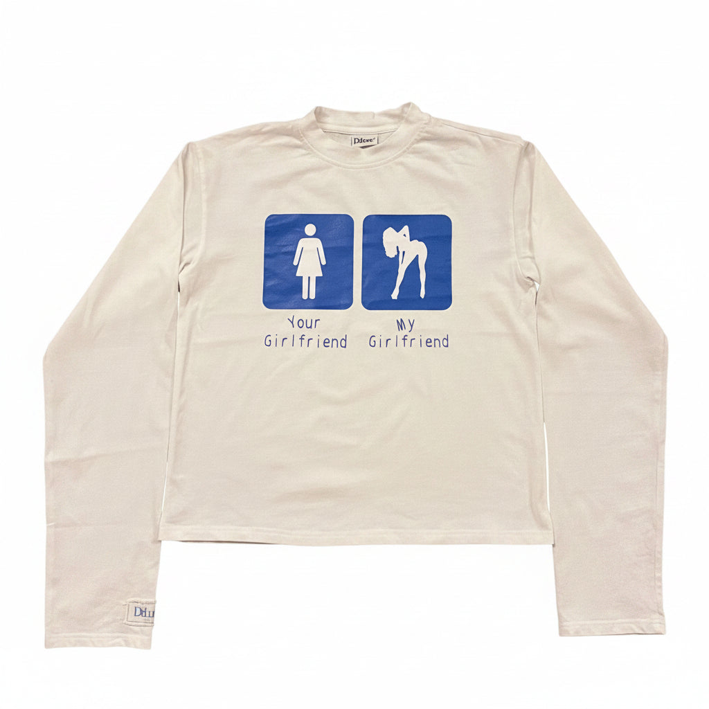 Longsleeve "Your girlfriendVSMy girlfriend"