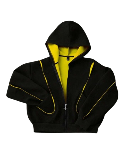 Sweat-shirt patchwork ROMWE