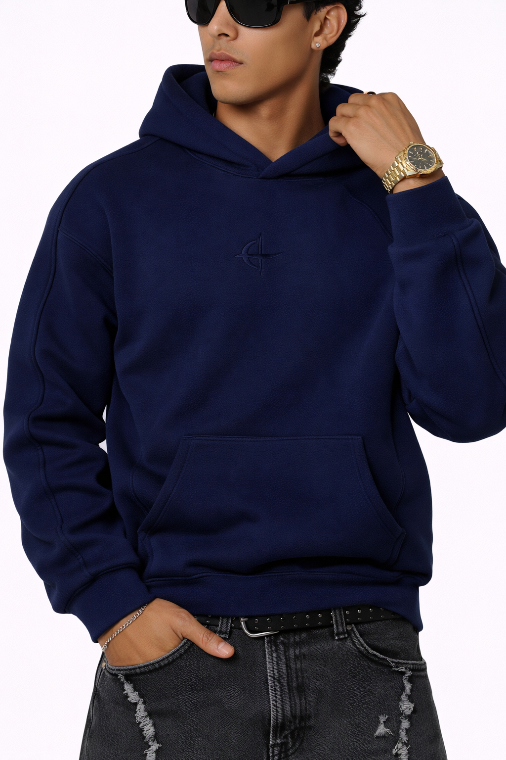 Sweat-shirt à capuche décontracté PAVTROS